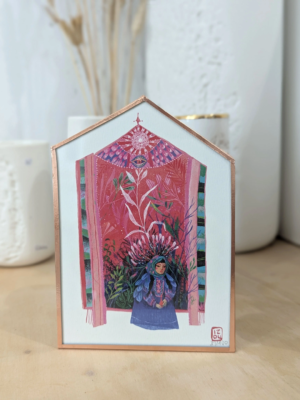 Amulette « Morgane » encadrée